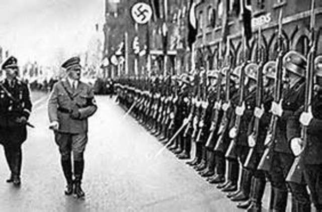 Nazis invade Denmark, Norway, the Netherlands, Luxembourg and Belgium – take control