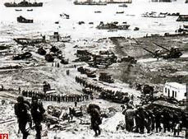 Paris retaken by Allies Forces