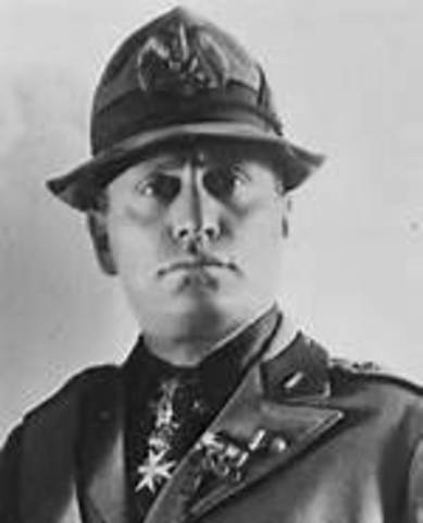 Italy surrenders, Mussolini dismissed as Prime Min.