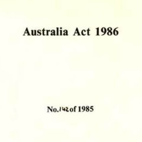 Australia act