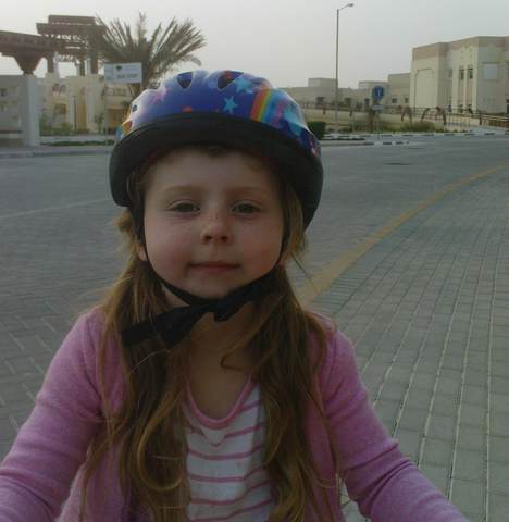 Learning how to ride a bike