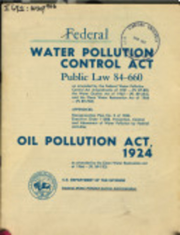 Federal Water Pollution Control Act,