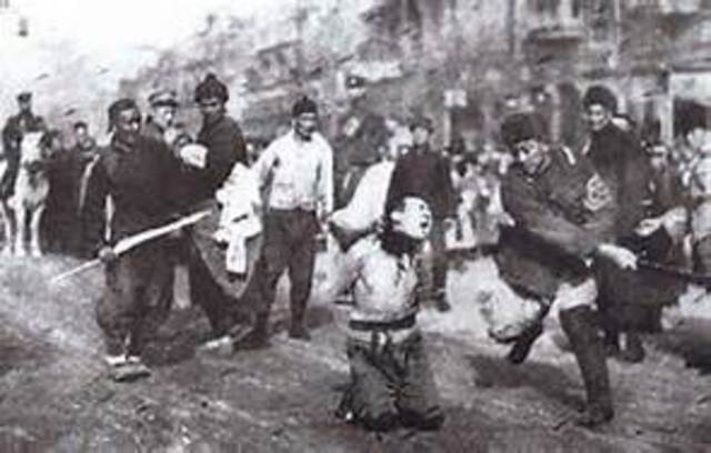Nanjing pillaged by Japanese and massacre a quarter a million people
