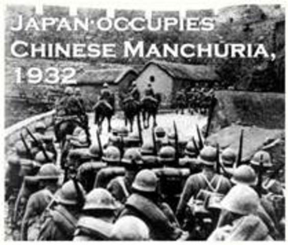 Japan’s Army seizes Manchuria, China