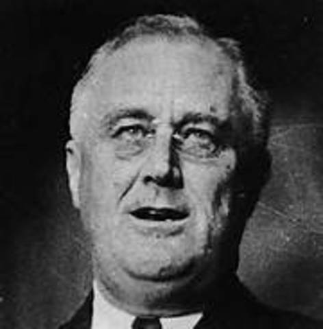 FDR dies, Harry S. Truman becomes President
