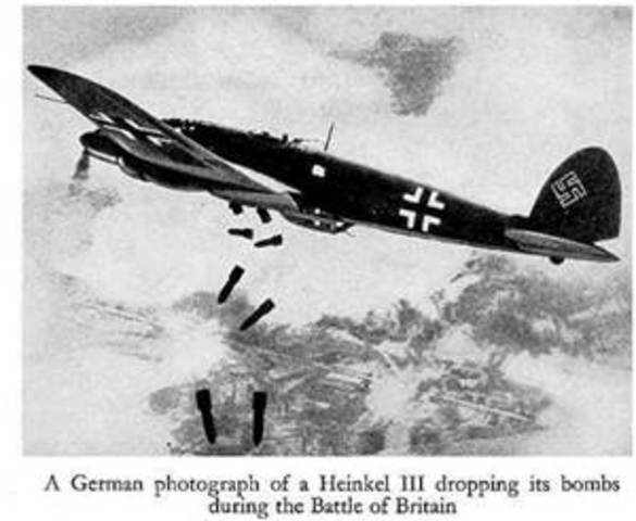 Battle of Britain- Royal Air Force defeats German AIr Force to prevent invasion of their Island