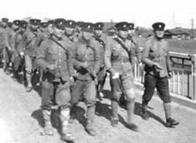 Japans Army seizes Manchuria, China