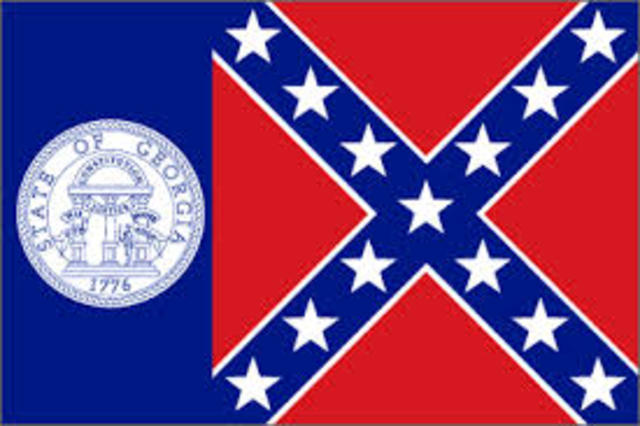 1956 Georgia State flag