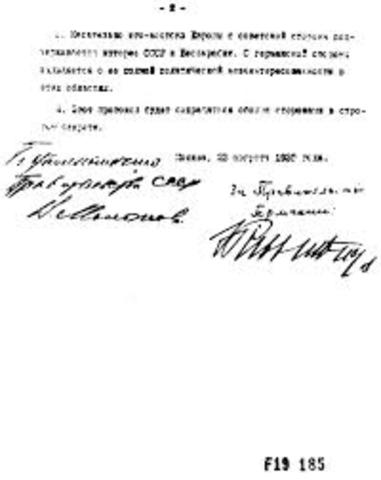Molotov-Ribbentrop Pact