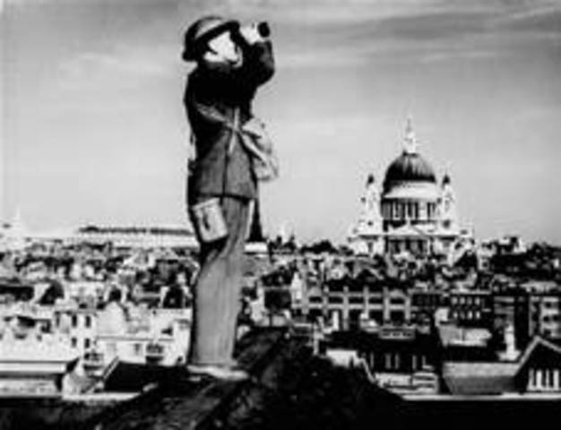 Battle of Britain- Royal Air Force defeats German Air Force to prevent invasions of their island