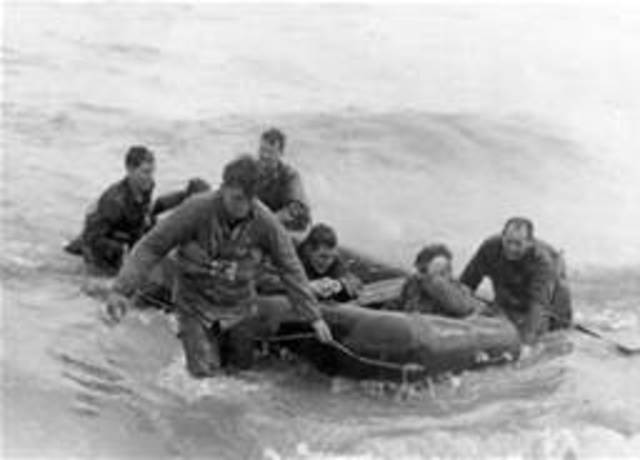 D-Day invasion of France at Normandy by Allies