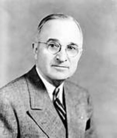 FDR dies, Harry S. Truman becomes President