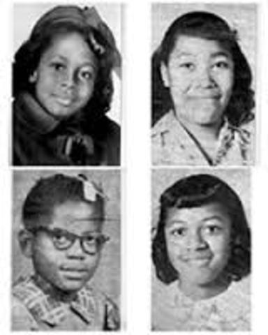 Birmingham Alabama, Bombing on 16th Street Baptist Church