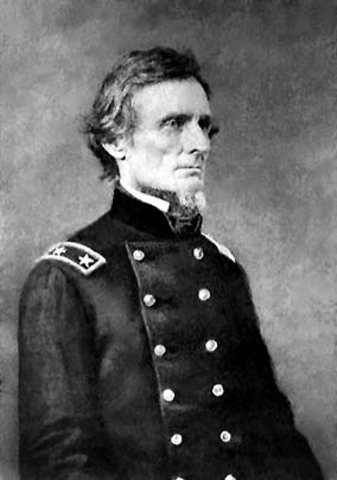 Jefferson Davis Becomes President Confederate States of America