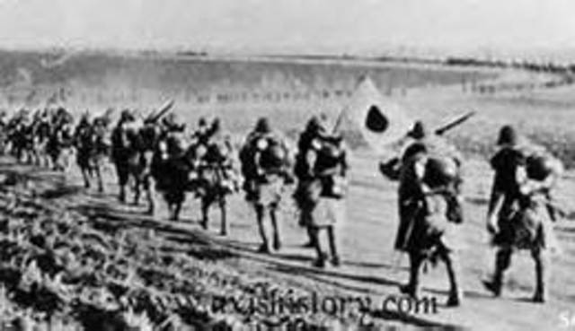 Militarist take control of Japanese Government