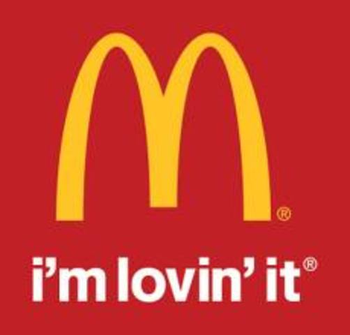 The popular "I'm lovin it" comes about.