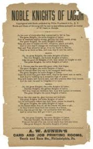 Knights of Labor Founded