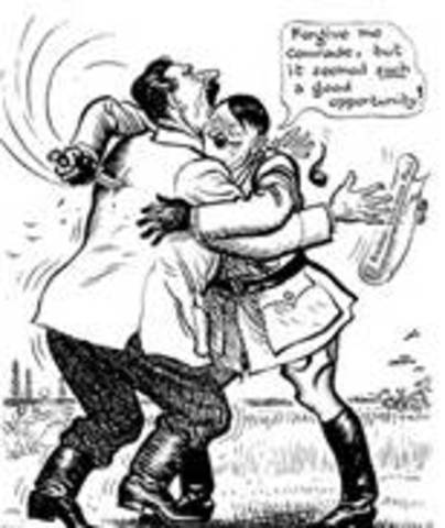 Hitler breaks Pact with Stalin’s Russia and invades - USSR which now joins England in fighting the Germans