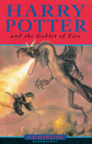 Half of Harry Potter and the Goble of Fire