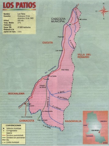 fundacion  del  municipio  de  los  patios