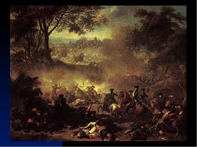 рагром шведов под Полтавой