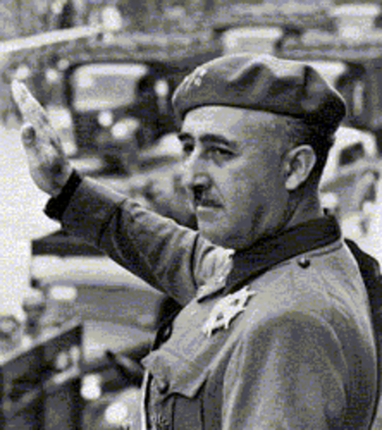 Franco becomes Dictator of Spain