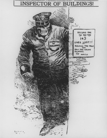 Triangle Shirtwaist Factory passes a routine fire inspection