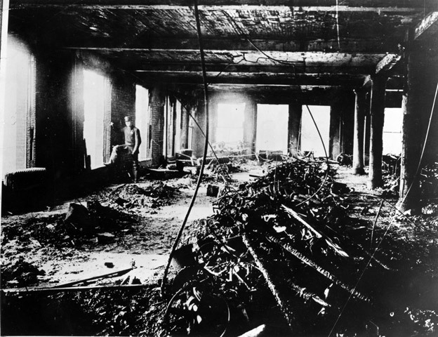 5:05pm, Fire is effectively brought under control