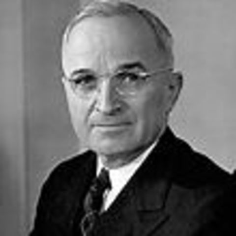 Harry S.Truman is elected to office
