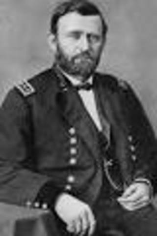 Ulysses S. Grant takes command o Union Army