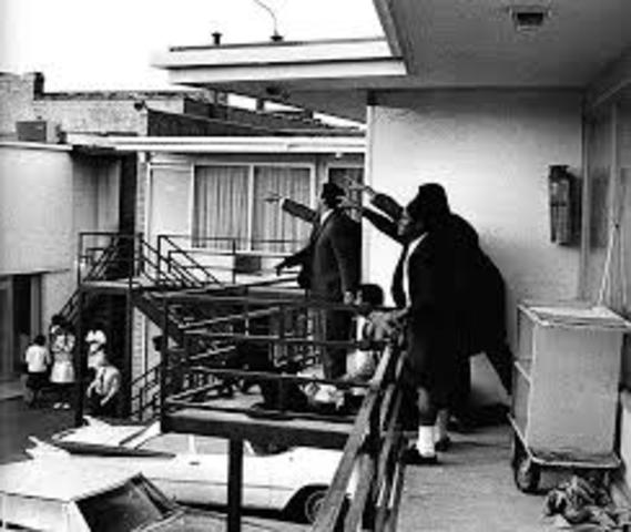 Martin Luther King, Jr. Shot Dead