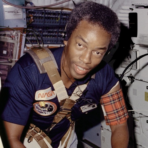 1st African-American to go into space