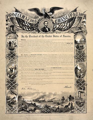 Lincoln’s Emancipation Proclamation