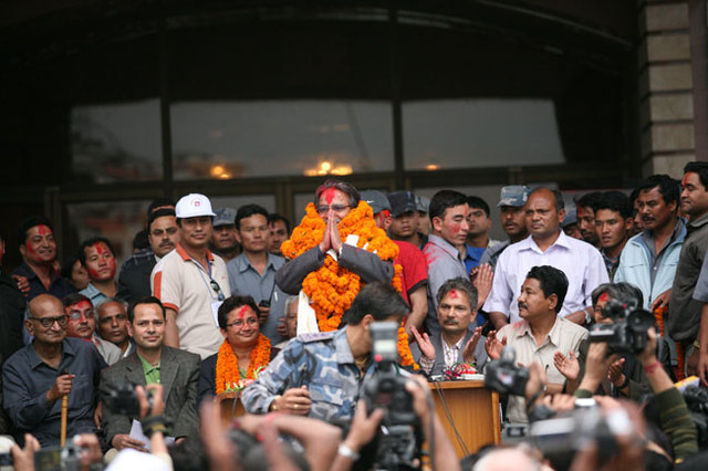 Prachanda becomes the first Prime Minister of the history of Nepal