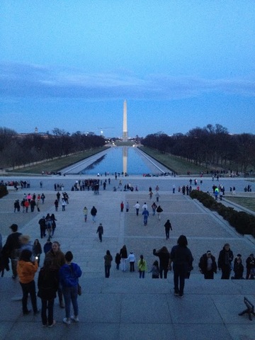 The Washington Monument.