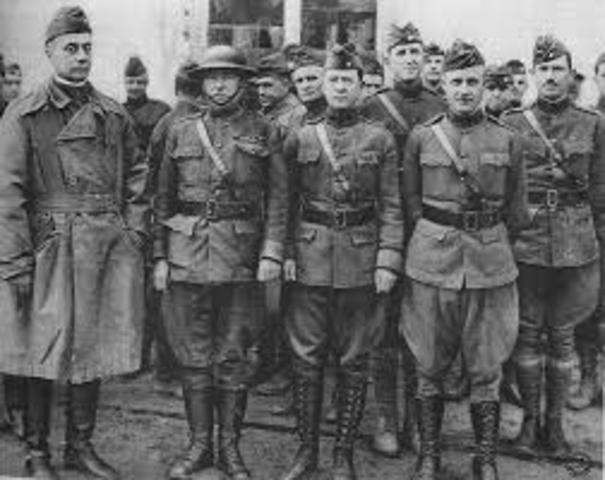 Paul Arrives on the Western Front.