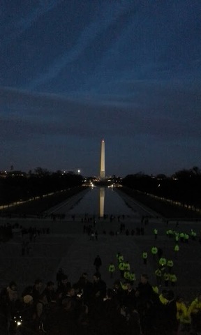 the Washington Monument