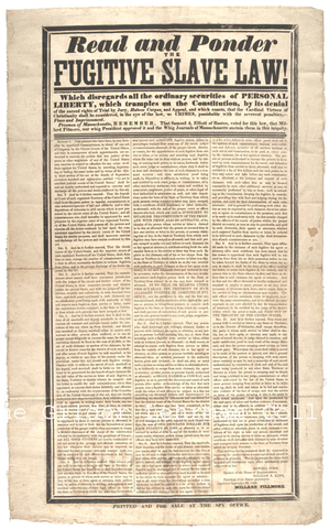 The Fugitive Slave Act