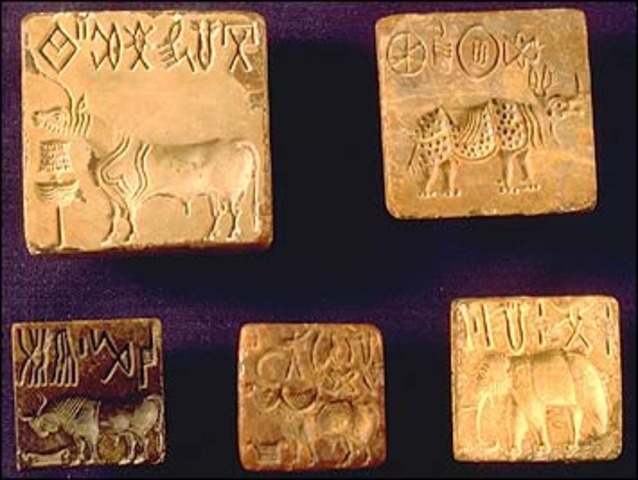 4000 B.C. – Sumerian stamp seals