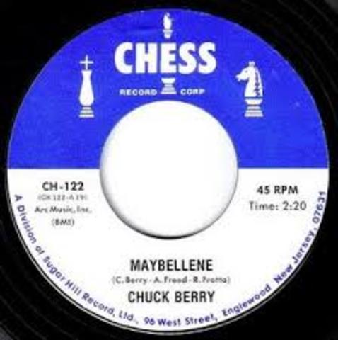 Chuck Berry recorded in Chess Records