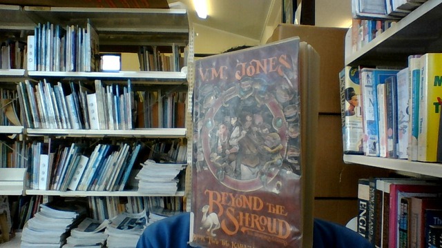 V.M JONES BEYOND THE SHROUD