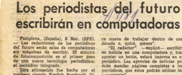 El futuro llego hace rato