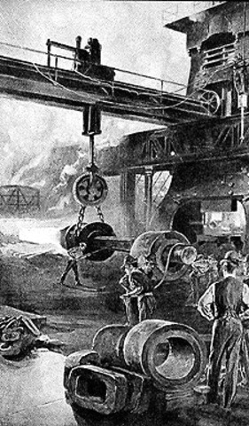 American Production Surpasses Great Britain