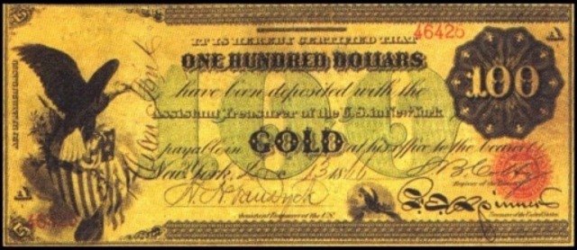 Gold Certificates