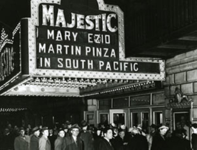 South Pacific's First Showing