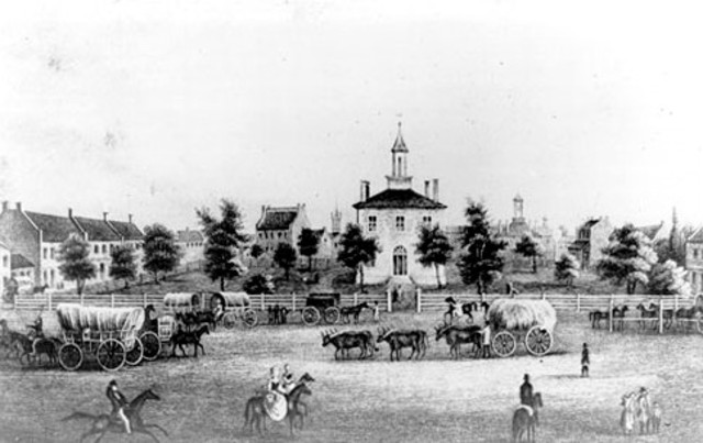 Arrived in Independence, Missouri