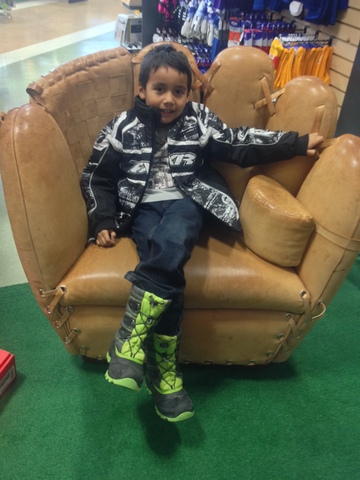 My youngest brother was born