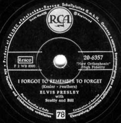 1925 The 78rpm record becomes standard speed for records