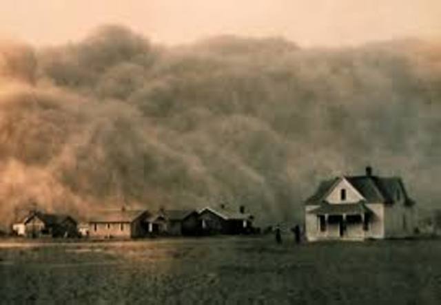 Beginning of the Dust Bowl