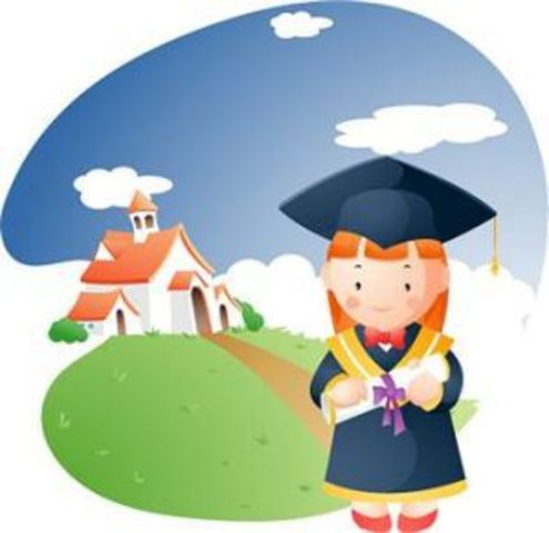 Breyia graduates from kindergarten